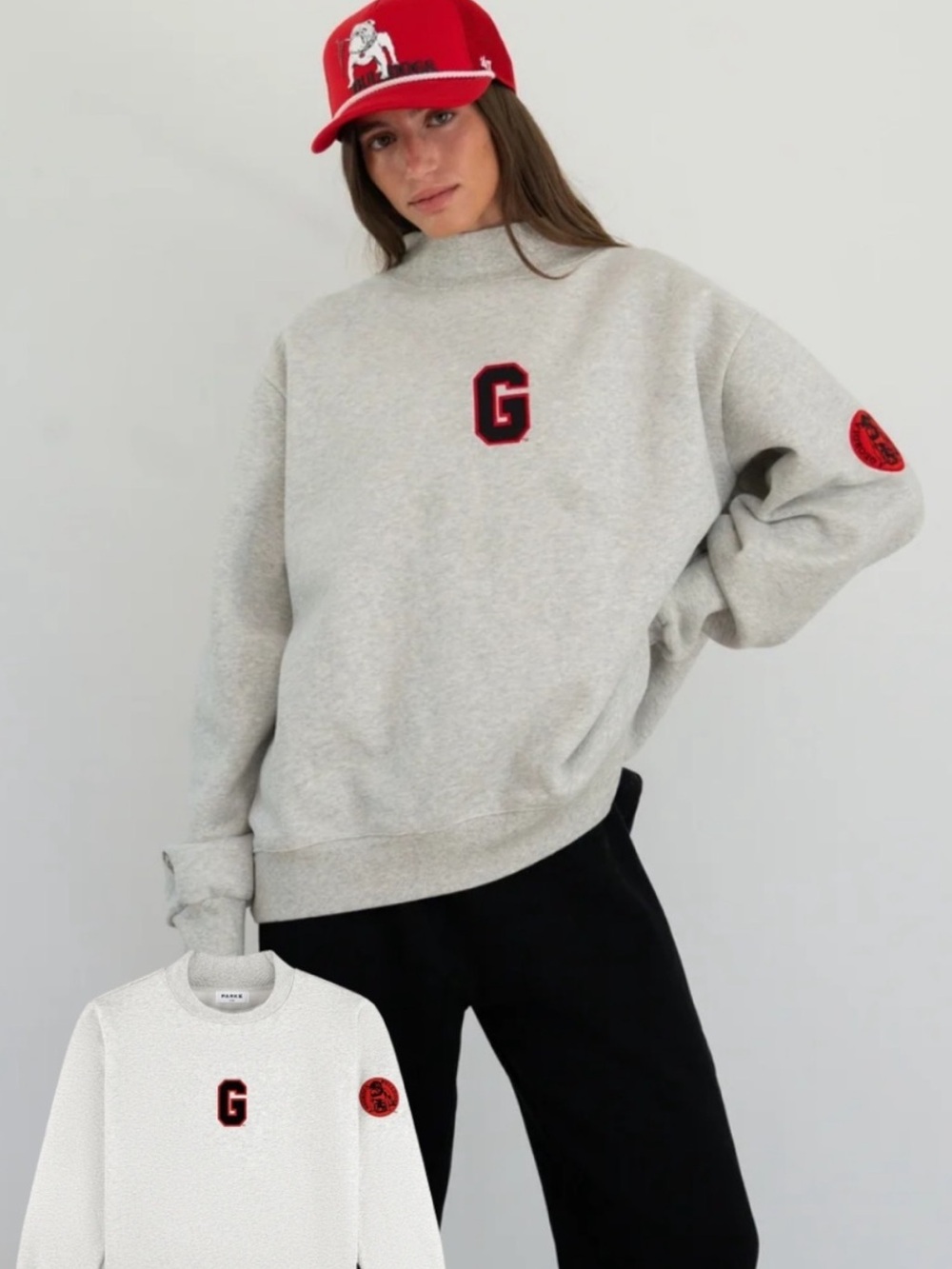 Parke x 47 Georgia Bulldogs Mockneck L/XL NWT